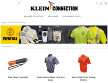 Tablet Screenshot of kleinconnection.com